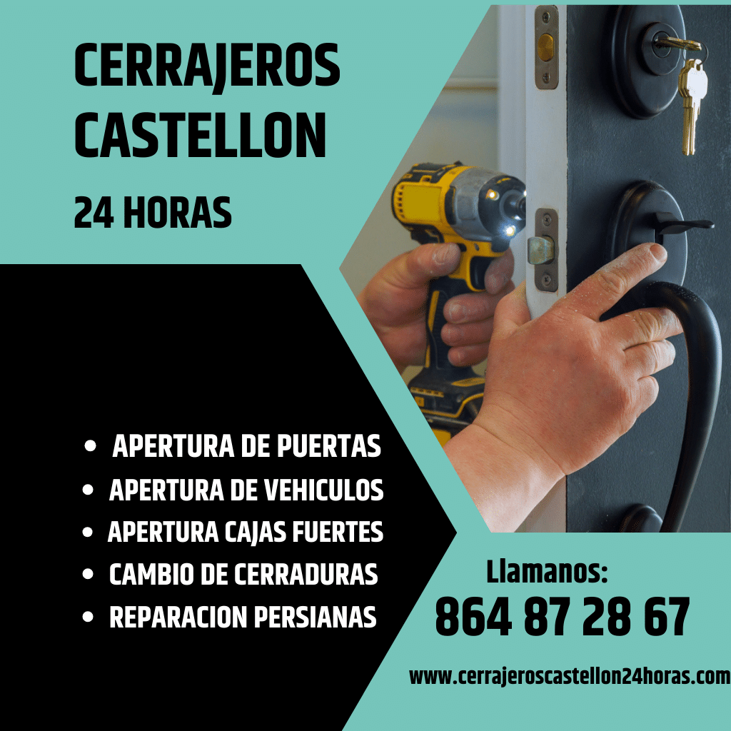 Cerrajeros Castellon 24 horas